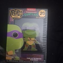 Donatello funko pop pin