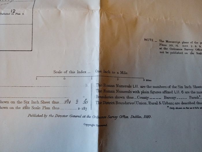 Ordnance Survey of Ireland: Co. Carlow Published by the Director General at the Ordnance Survey Office Dublin, 1910. (HQ735)