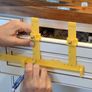 Cabinet handle installation jig Image 2