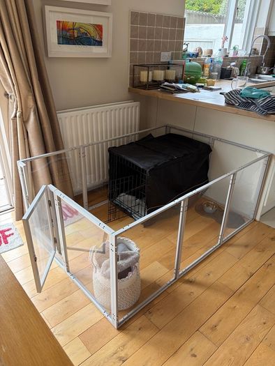 Acrylic Dog Playpen