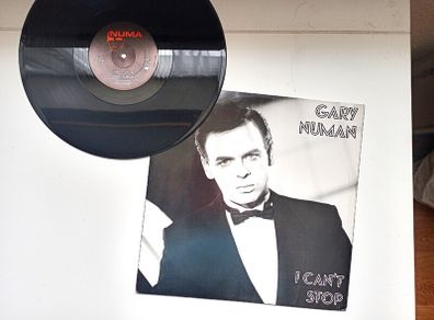 I Cant Stop  Gary Numan 12,, Single 1986