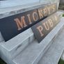 large hand painted "Mickey's Pub" sign Image 2