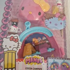 Hello Kitty And Friends Minis Cocoa Campsite Playset