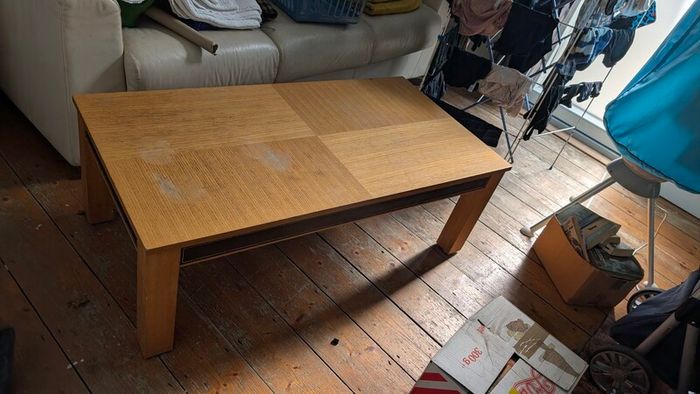 Sturdy coffee table