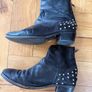 Zadig & Voltaire 100% Leather Studded Boots Image 3