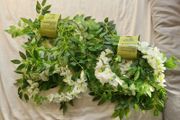 1.8M Cream Wisteria Garland X 2