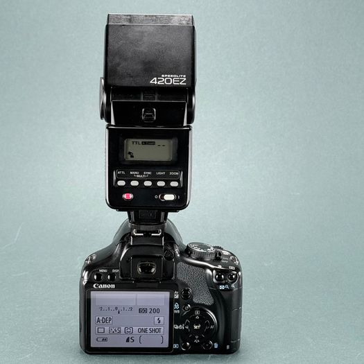 Canon Eos Rebel XSi with zoom lens and more