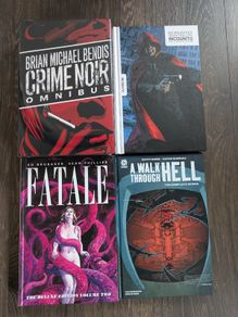 Hardcover Comic Lot Bendis Brubaker Ennis Omnibus Crime Noir