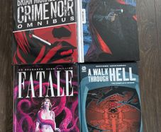 Hardcover Comic Lot Bendis Brubaker Ennis Omnibus Crime Noir