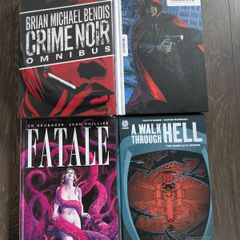 Hardcover Comic Lot Bendis Brubaker Ennis Omnibus Crime Noir