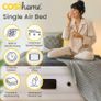 Single Sized Air Bed - Premium Single Air Mattress With a Built-in Electric Pump, Integrated Raised Pillow and Storage Bag MULTIPLE SIZES AVAILABLE (FREE POSTAGE) Image 5