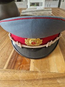 Bulgarian People's Army officer cap