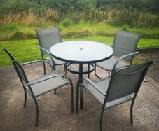 Garden Table and 4 Chairs