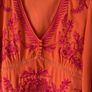 New Without Tags Karen Millen Embroidered Ladder Mini Dress Image 8