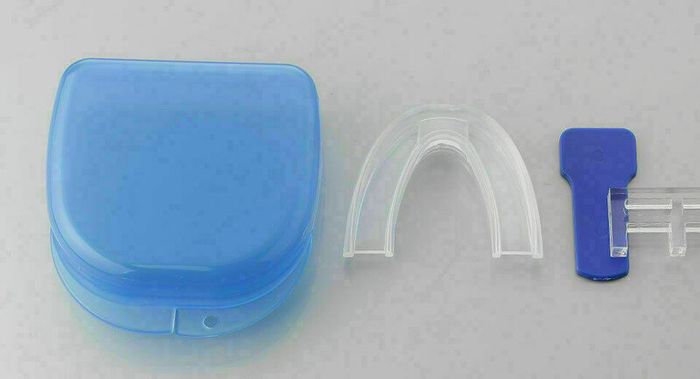 Silicone Stop Snoring Anti Snore Mouthpiece Apnea Guard Bruxism Tray Sleeping Aid Mouthguard Health Care Tool