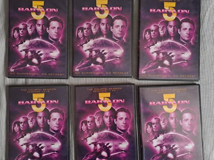 BABLYON 5 DVD box sets (Region 2)