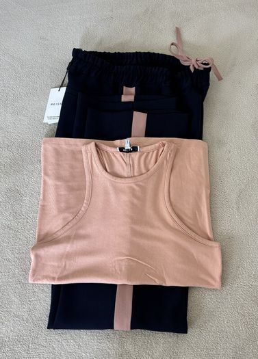 Reiss wide leg trouser & vest