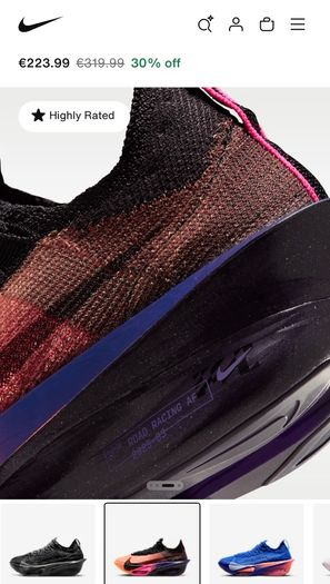 nike alphafly 3 runners