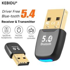 Bluetooth Adapter USB Bluetooth 5.4 for PC Dongle Adaptador Wireless Mouse Keyboard Music Audio Receiver USB Transmitter