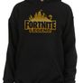 Kids Fortnite Battle Royale Gaming Hoodie Xbox & PlayStation unisex heavyweight Black Personalized Boys And Girls hoodie Christmas Present Image 3