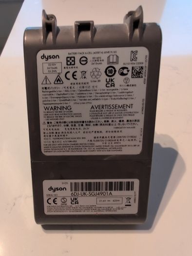 Dyson V8 Replacement Battery Genuine