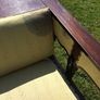 Unique vintage oak bench/table Image 2