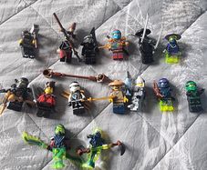Lego ninjago minifigs x 15