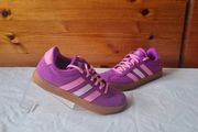 2024 adidas vl court 3.0 pink suade Size 3 eu 35 1/2 in new condition