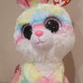 Retired Ty Beanie Boo Plush Soft Toy Lollipop the Rabbit 23cms and Gift Bag Image 3