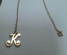 Gold pendant