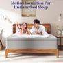 12 Inch King Size Mattress Medium Firm, OEKO-TEX Certified Hybrid King Bed Mattresses, 7-Zone Memory Foam Mattress with Pocket Sprung for Body Support & Pressure Relief - 150x200x30cm Image 7