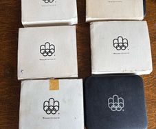 1976 Montreal Olympic Sterling Silver Coin Collection