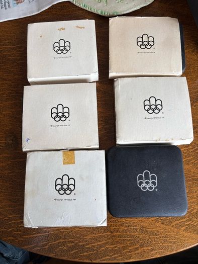 1976 Montreal Olympic Sterling Silver Coin Collection