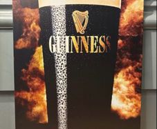 Guinness Tin Metal Sign
