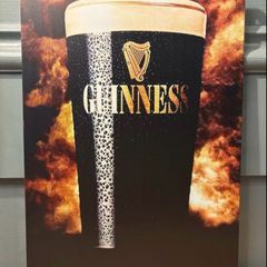 Guinness Tin Metal Sign