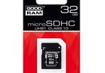 32Gb UHS-1 Class10 80MBs/sec Micro SDHC Memory Card GoodRam Secure Digital + SD Adapter LIFETIME WARRANTY!