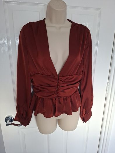 In the Style Rust L/S Blouse