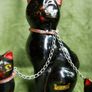 Vintage 1960s Irish Kilkenny Black Mother and Kittens made in Japan Image 6