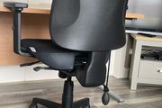 1200 Beech Straight Office Desk &amp; Chair