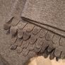 Blanket throw Charcoal grey. As new. Ikea Image 3