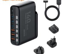 Ldnio 140w Gan Super Fast Desktop Charger - Uk/ireland Plug