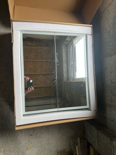 Mia LED Bluetooth 700 x 600mm Bathroom Cabinet