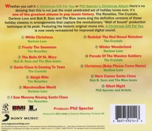 A Christmas Gift For You From Phil Spector. CD. Free Postage!
