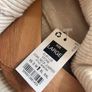 Beige cowl neck jumper plus size Image 9