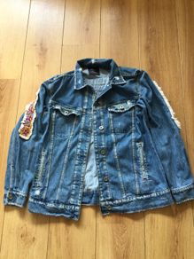 Zara Beautiful Denim Jacket Size S