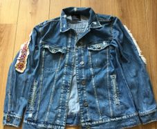 Zara Beautiful Denim Jacket Size S