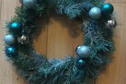 Christmas Wreath with baubles