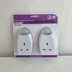 Masterplug Plug In Dusk to Dawn Sensor Night Light