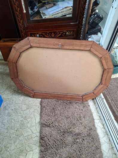 Vintage Art Deco era Large Beveled Mirror