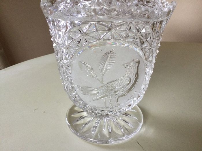 Chrystal - Large Lidded Bowl.